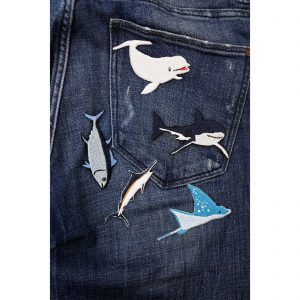 Iron On Patch Sea Creature Set