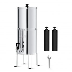 Waterdrop 2.25-gallon King Tank Gravity Water Filter System, With Stand