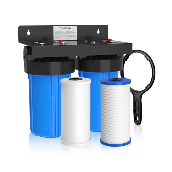 Waterdrop WHF21-PG 5 Micron 2-Stage Whole House Water Filtration System