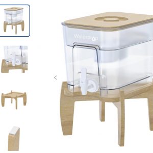 Water Filter Dispenser with 1 Filter